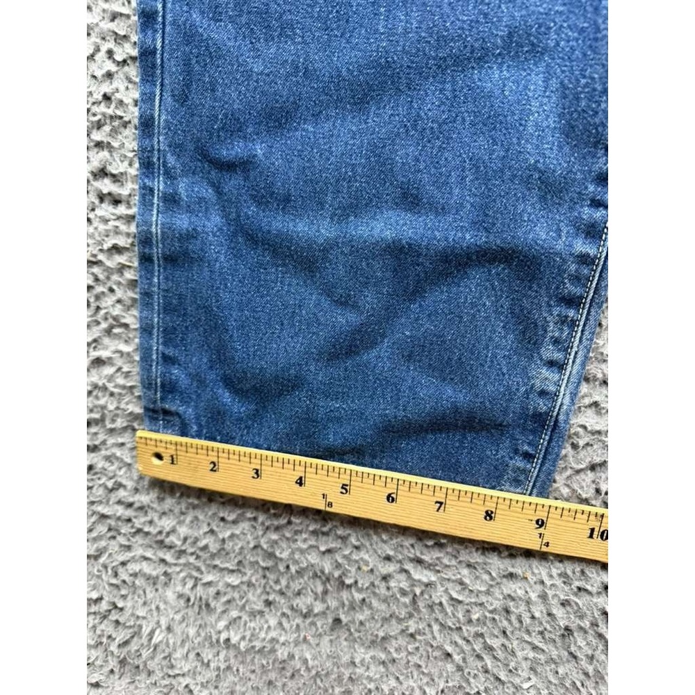 Vintage Y2k Mecca Relaxed Fit Straight Denim Jeans Blue Medium Wash Mens Size 34 - Picture 15 of 16